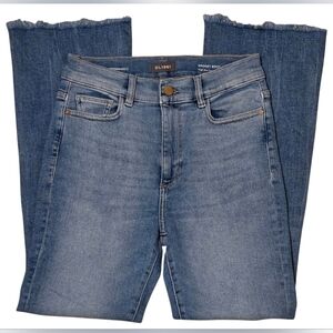 EC~DL1961 Bridget Boot High-rise Crop Distressed